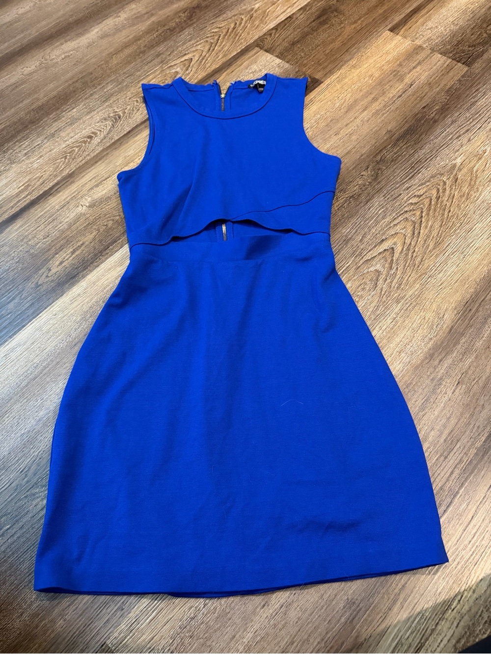 Express Royal Blue Mini Dress